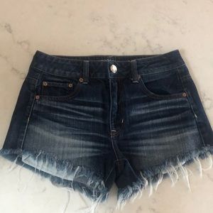 American Eagle Hi-Rise Festival Jean Shorts